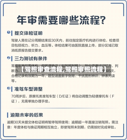 【驾照审查流程,驾照审照流程】-第2张图片