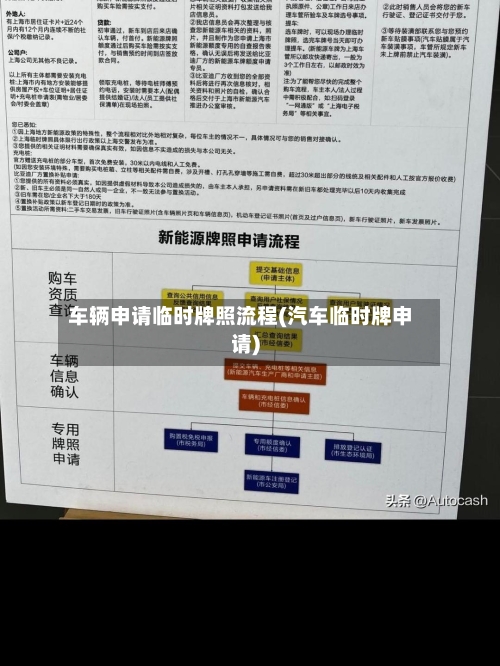 车辆申请临时牌照流程(汽车临时牌申请)