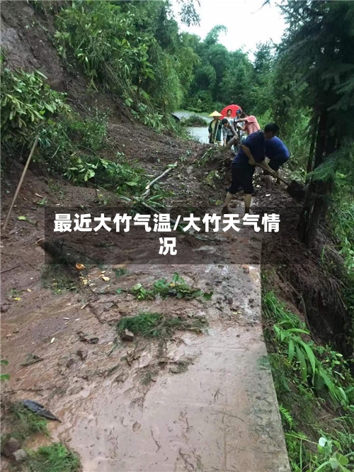 最近大竹气温/大竹天气情况