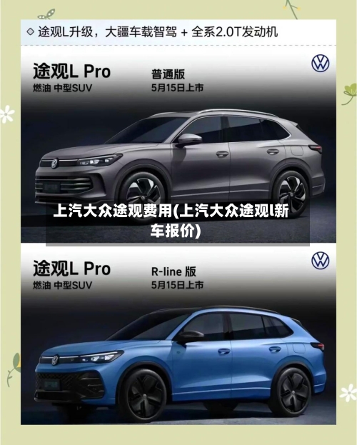 上汽大众途观费用(上汽大众途观l新车报价)-第2张图片