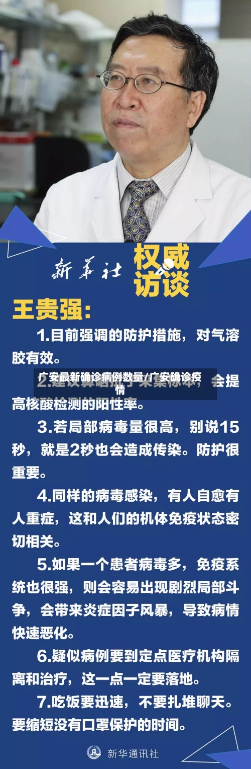 广安最新确诊病例数量/广安确诊疫情