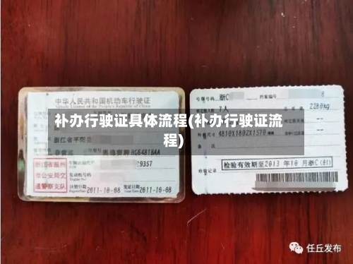 补办行驶证具体流程(补办行驶证流程)