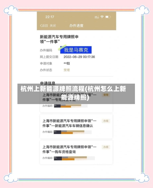 杭州上新能源牌照流程(杭州怎么上新能源牌照)-第2张图片
