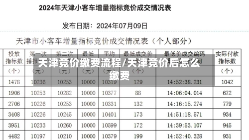 天津竞价缴费流程/天津竞价后怎么缴费-第2张图片