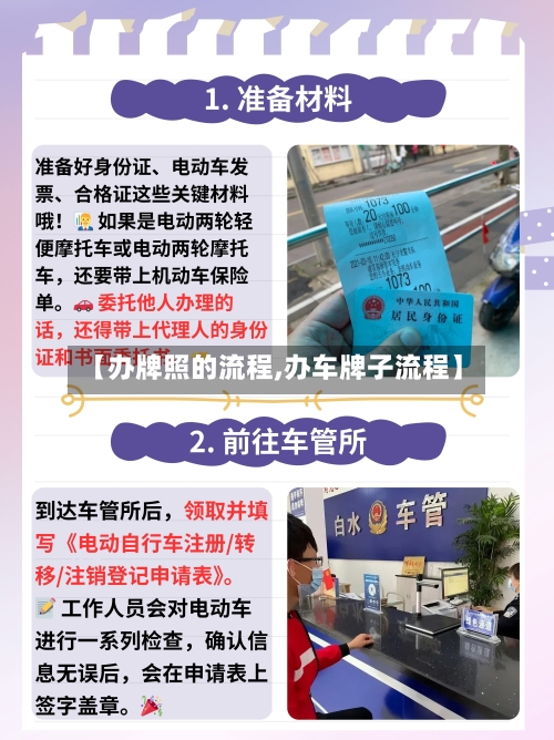 【办牌照的流程,办车牌子流程】-第2张图片