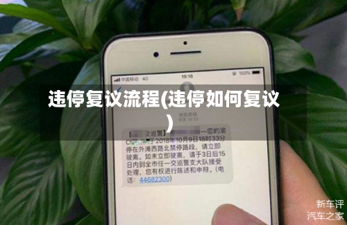 违停复议流程(违停如何复议)