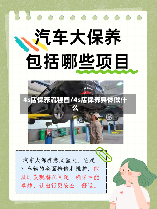 4s店保养流程图/4s店保养具体做什么
